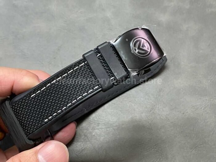 FM Factory Franck Muller Tourbillon Vanguard V45 T SQT CARBON.ER 44mm Carbon Rub 7 Super Clone Watch,Clean Factory Watch