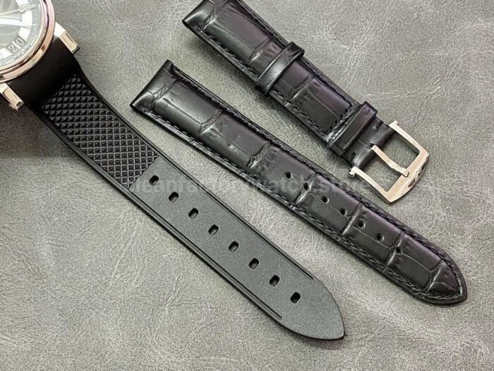 HG Factory Breguet Marine 5817ST925V8 39mm Steel Rubber Strap Black Dial 2 Super Clone Watch,Clean Factory Watch