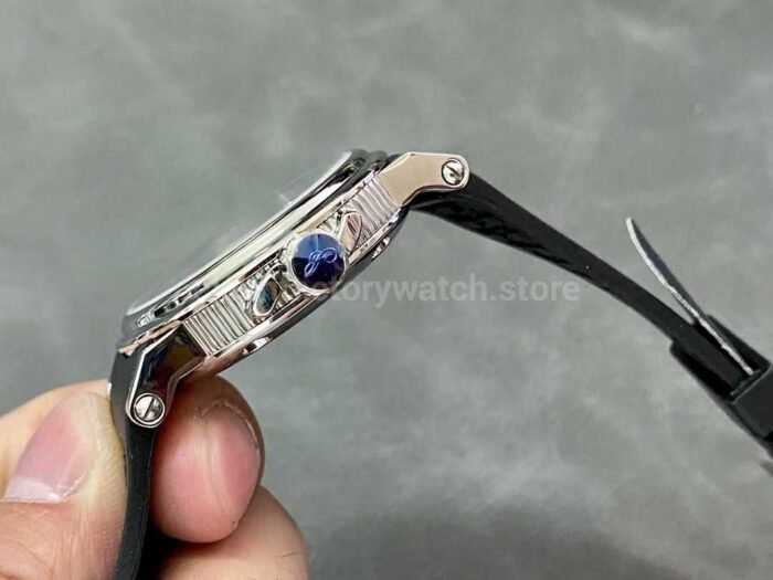 HG Factory Breguet Marine 5817ST925V8 39mm Steel Rubber Strap Black Dial 3 Super Clone Watch,Clean Factory Watch