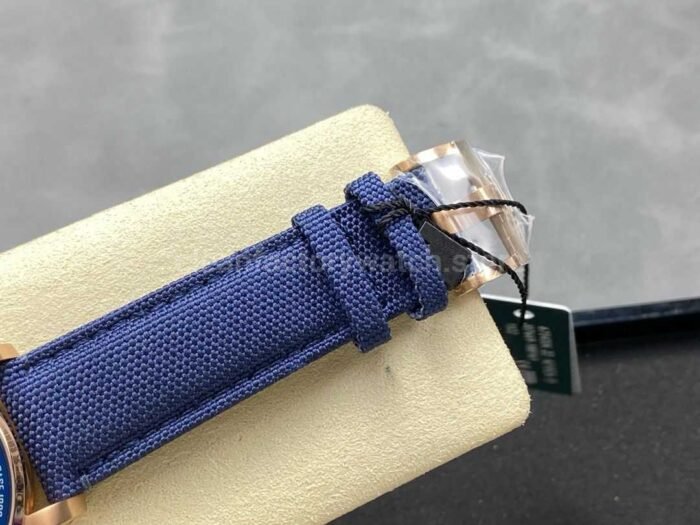 OMF Factory Audemars Piguet Code 11.59 26393OROOA027KB01 41mm Rose Gold Canvas Strap Blue 3 Super Clone Watch,Clean Factory Watch