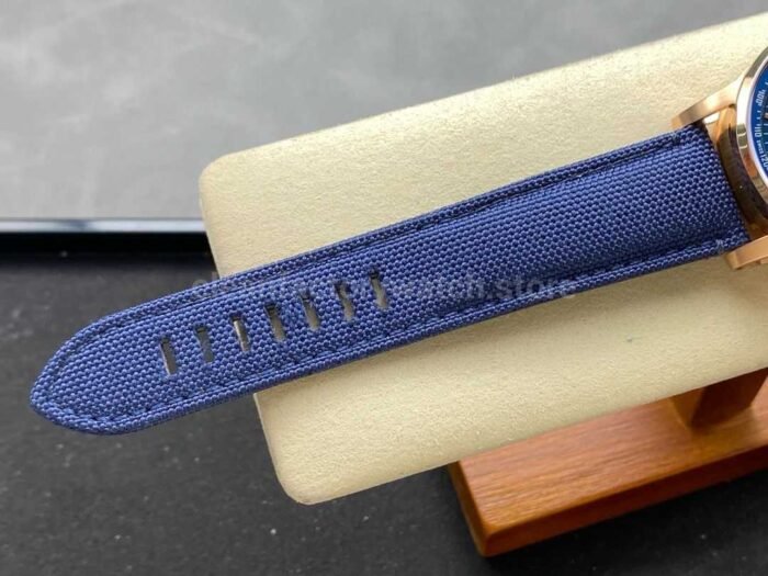 OMF Factory Audemars Piguet Code 11.59 26393OROOA027KB01 41mm Rose Gold Canvas Strap Blue 4 Super Clone Watch,Clean Factory Watch
