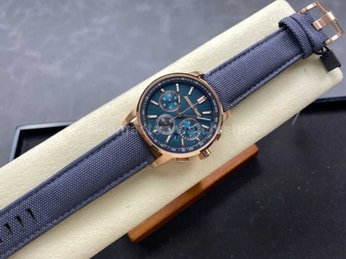 OMF Factory Audemars Piguet Code 11.59 26393OROOA348KB01 41mm Rose Gold Canvas Strap 6 Super Clone Watch,Clean Factory Watch
