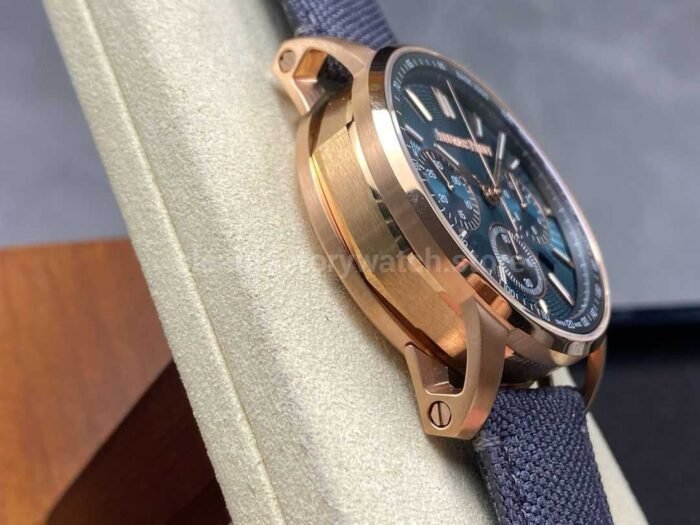 OMF Factory Audemars Piguet Code 11.59 26393OROOA348KB01 41mm Rose Gold Canvas Strap 9 Super Clone Watch,Clean Factory Watch