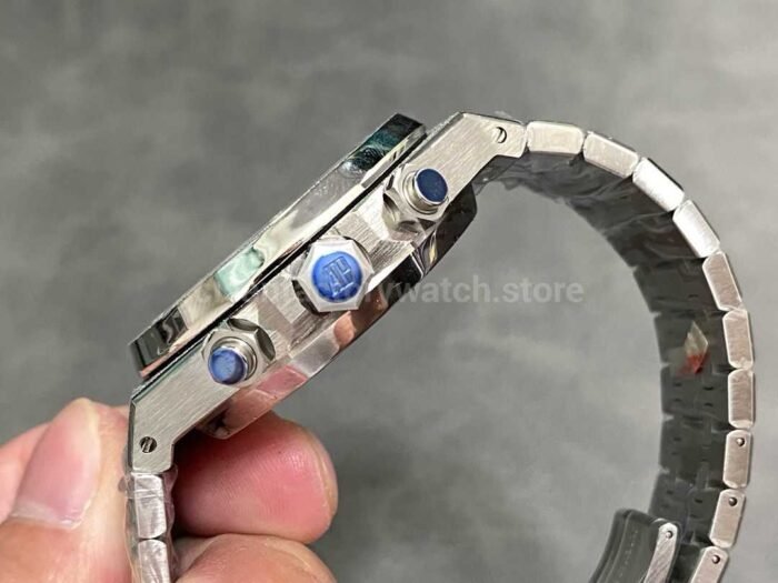 OMF Factory Frosted Audemars Piguet Royal Oak Chronograph 26240BCGG1224BC02 41mm S Super Clone Watch,Clean Factory Watch