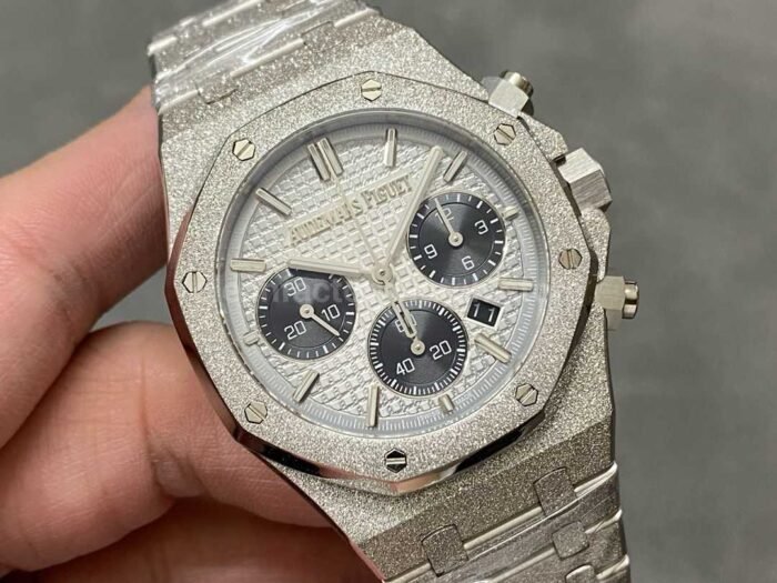 OMF Factory Frosted Audemars Piguet Royal Oak Chronograph 26240STOO1 10 Super Clone Watch,Clean Factory Watch
