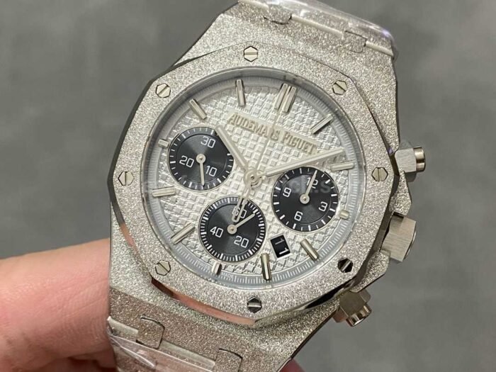 OMF Factory Frosted Audemars Piguet Royal Oak Chronograph 26240STOO1 5 Super Clone Watch,Clean Factory Watch