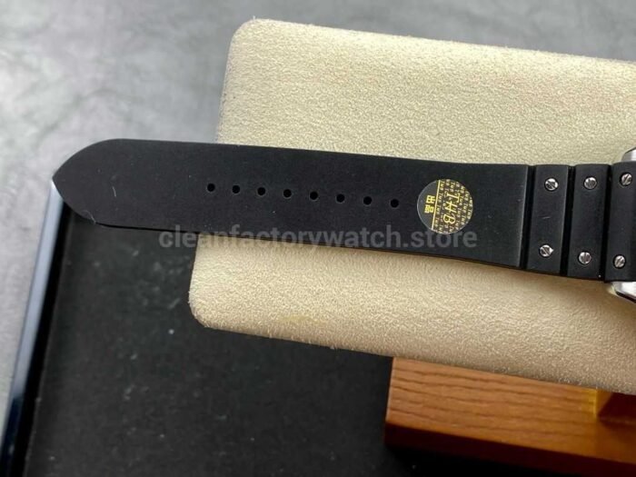 THB Factory Cartier Santos WSSA0037 39.8mm Steel Rubber Strap Roman Numerals Grey Dial 7 Super Clone Watch,Clean Factory Watch