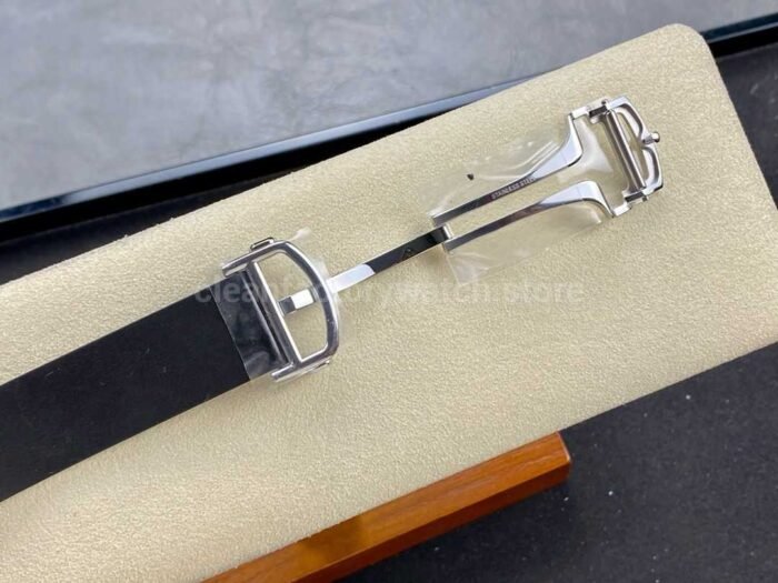 THB Factory Cartier Santos WSSA0039 39.8mm Steel Rubber Strap Roman Numerals Black Dial 5 Super Clone Watch,Clean Factory Watch