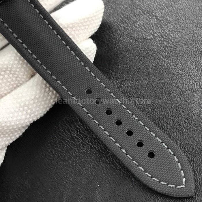 ZF Factory Blancpain Fifty Fathoms Bathyscaphe 5000 0130 B52A 43mm Ceramic Textile Strap Black Dial 4 Super Clone Watch,Clean Factory Watch