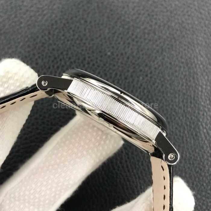 ZF Factory Breguet Tradition 7597BB GY 9WU 40mm White Gold Leather Strap Roman Numerals Blue Dial 2 Super Clone Watch,Clean Factory Watch