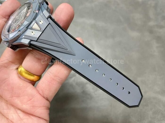 BBF Factory Hublot Big Bang Sang Bleu II 45mm 418.FX .8007.RX .MXM21 Grey Cera Super Clone Watch,Clean Factory Watch
