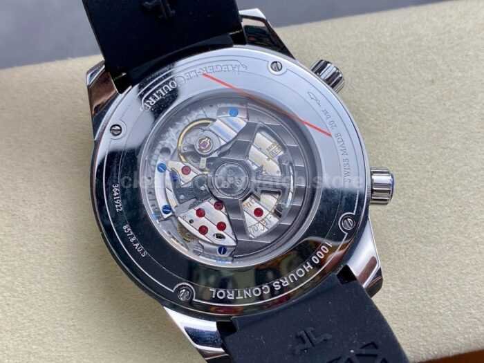 BLS Factory Jaeger LeCoultre Polaris Date Q906863J 42mm Steel Rubber Strap Arabic Numerals Green 1 Super Clone Watch,Clean Factory Watch