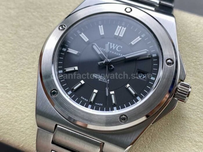 GH Factory IWC Ingenieur Automatic IW323902 40mm Full Steel Black Dial - Image 3