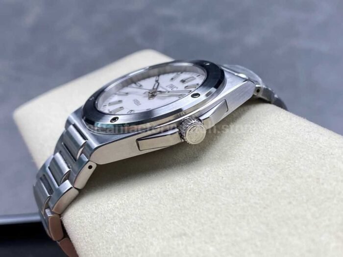 GH Factory IWC Ingenieur Automatic IW323904 40mm Full Steel White Dial 1 Super Clone Watch,Clean Factory Watch