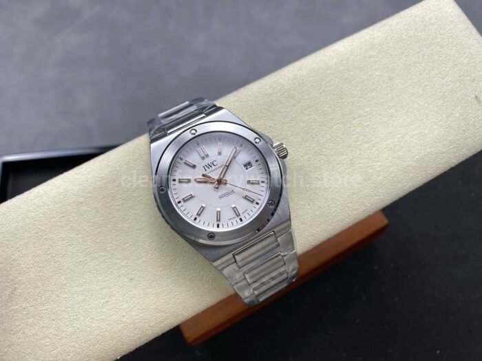 GH Factory IWC Ingenieur Automatic IW323906 40mm Full Steel Rose Gold White Dial - Image 4