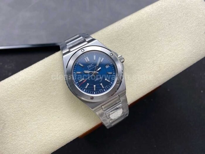 GH Factory IWC Ingenieur Automatic IW323909 40mm Full Steel Blue Dial 8 Super Clone Watch,Clean Factory Watch