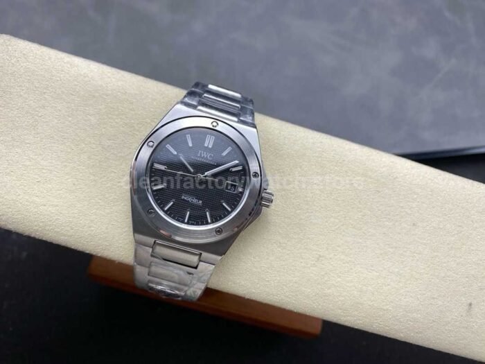 GH Factory IWC Ingenieur Automatic IW328901 40mm Full Steel Small Grid Black Dial 9 Super Clone Watch,Clean Factory Watch