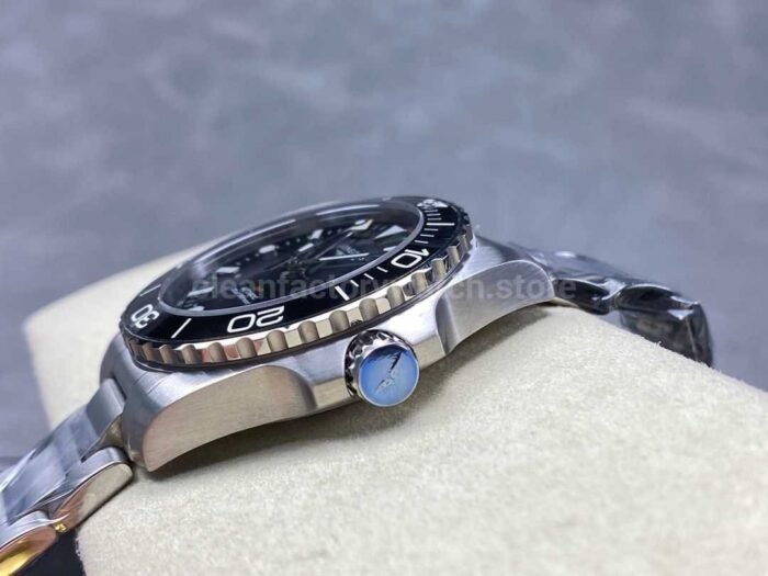 GR Factory Longines HydroConquest GMT L3.790.4.56.6 41mm Full Steel Black Dial - Image 6