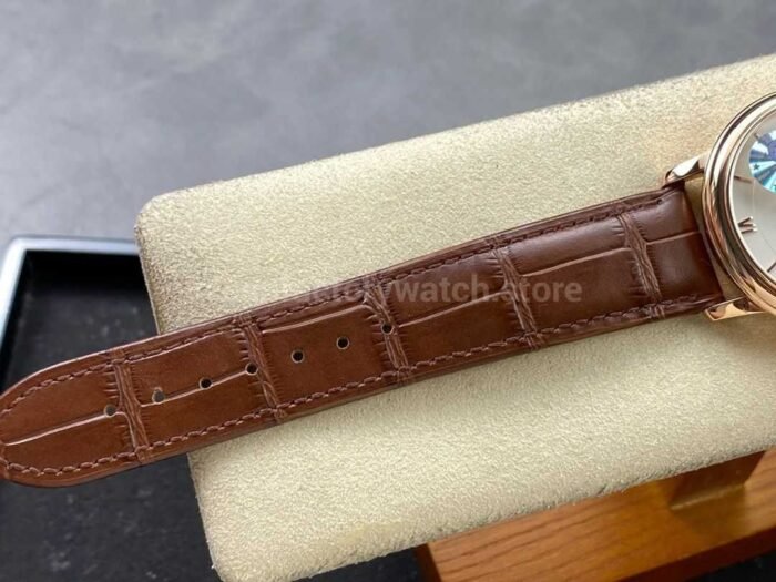 GT Factory Omega De Ville Prestige 424.53.40.20.02.001 39.5mm Rose Gold Leather Strap Gold Ro 9 Super Clone Watch,Clean Factory Watch