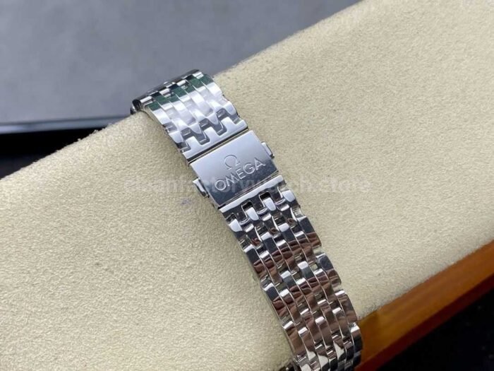 GT Factory Omega De Ville Prestige 434.10.40.20.01.001 40mm Full Steel，Rose Gold PointRoman Numbe 5 Super Clone Watch,Clean Factory Watch