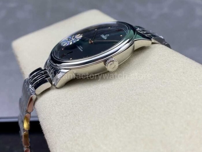 GT Factory Omega De Ville Prestige 434.10.40.20.01.001 40mm Full Steel，Rose Gold PointRoman Numbe 6 Super Clone Watch,Clean Factory Watch