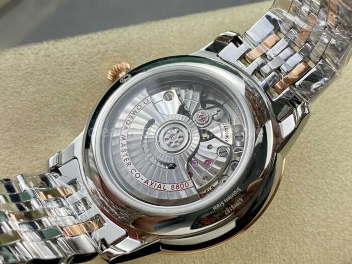 GT Factory Omega De Ville Prestige 434.20.40.20.02.001 40mm Half Rose Gold Steel，Rose Go 4 Super Clone Watch,Clean Factory Watch
