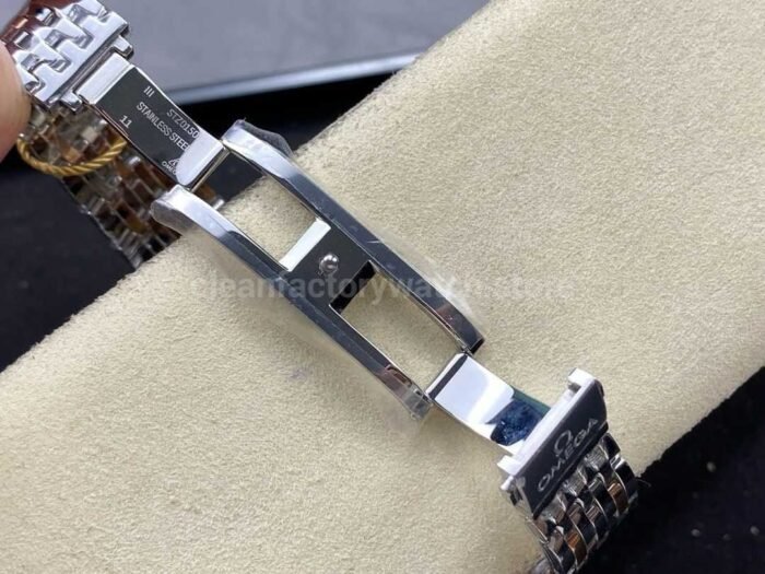 GT Factory Omega De Ville Prestige 434.20.40.20.02.001 40mm Half Rose Gold Steel，Rose Go 8 Super Clone Watch,Clean Factory Watch