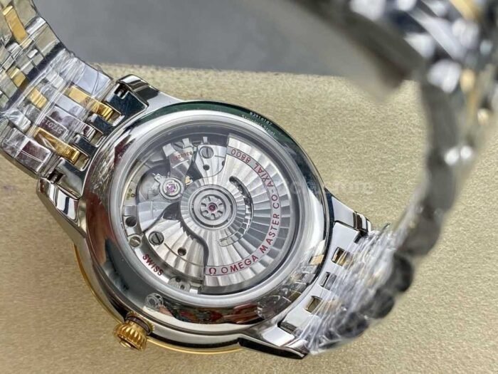 GT Factory Omega De Ville Prestige 434.20.40.20.08.001 40mm Half Gold Steel，Gold PointRoman N 5 Super Clone Watch,Clean Factory Watch