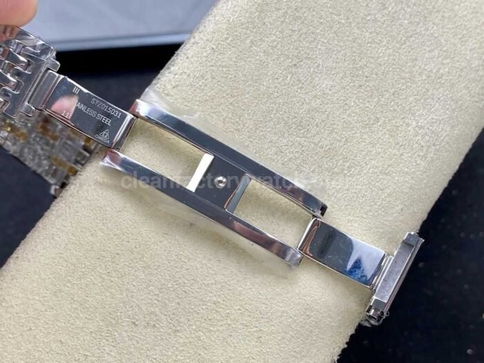 GT Factory Omega De Ville Prestige 434.20.40.20.08.001 40mm Half Gold Steel，Gold PointRoman Num 1 Super Clone Watch,Clean Factory Watch