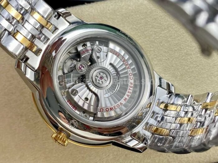 GT Factory Omega De Ville Prestige 434.20.40.20.52.001 40mm Half Gold Steel，Gold 6 Super Clone Watch,Clean Factory Watch