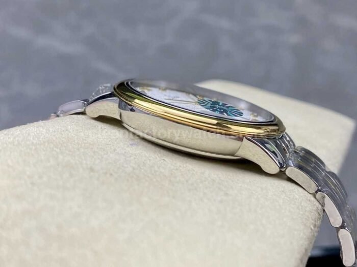 GT Factory Omega De Ville Prestige 434.20.40.20.52.001 40mm Half Gold Steel，Gold Super Clone Watch,Clean Factory Watch