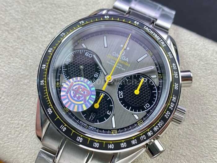 HRF Factory Omega Speedmaster Racing 326.30.40.50.06.001 40mm Full Steel Grey Dial 7 Super Clone Watch,Clean Factory Watch