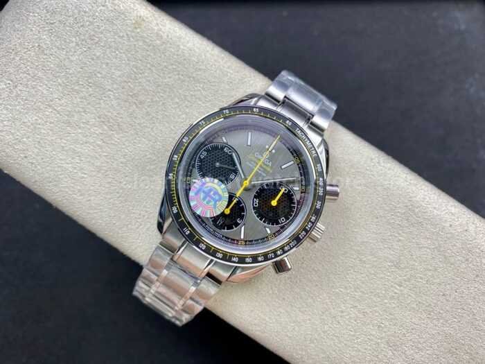 HRF Factory Omega Speedmaster Racing 326.30.40.50.06.001 40mm Full Steel Grey Dial 8 Super Clone Watch,Clean Factory Watch