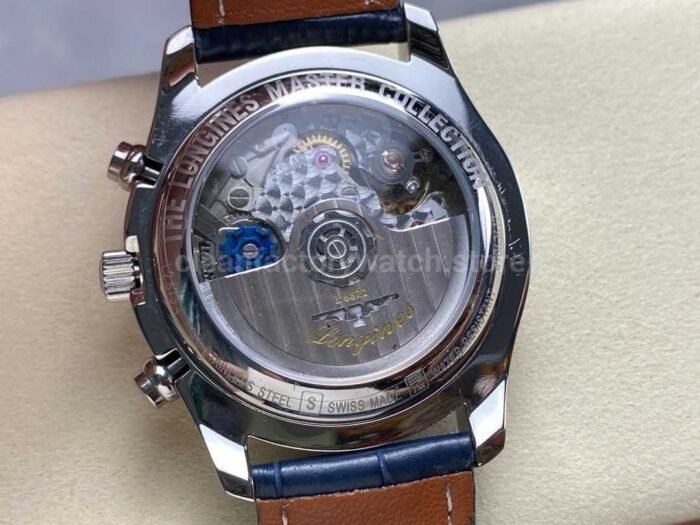 LGS Factory Longines Master Collection L2.673.4.92.0Moonphase 40mm Steel Leather Strap 8 Super Clone Watch,Clean Factory Watch