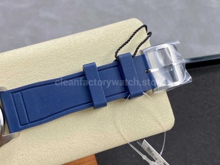 MFactory IWC Pilot Mark IW328203 40mm Steel Rubber Strap Arabic Numerals Blue Dial 8 Super Clone Watch,Clean Factory Watch