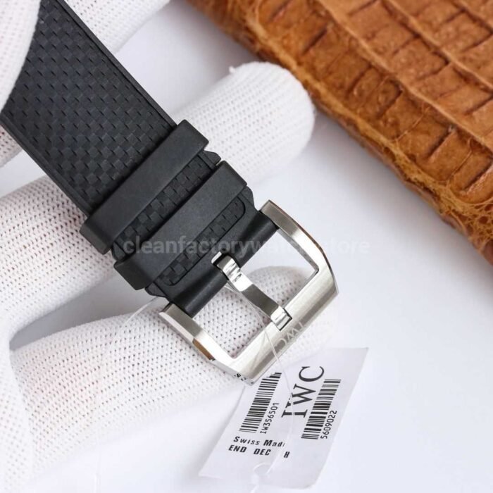 N1 Factory IWC Aquatimer Chronograph IW376803 44mm Steel Rubber Strap Black Dial - Image 8