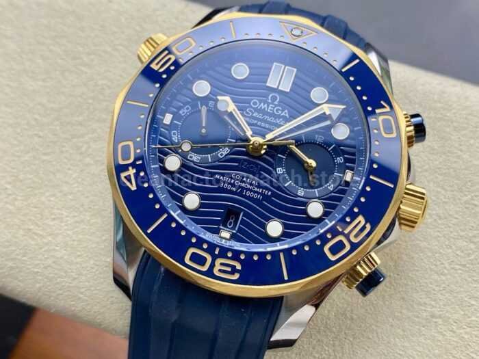 N1 Factory Omega Seamaster Diver 300M Co Axial Chronometer 9 Super Clone Watch,Clean Factory Watch