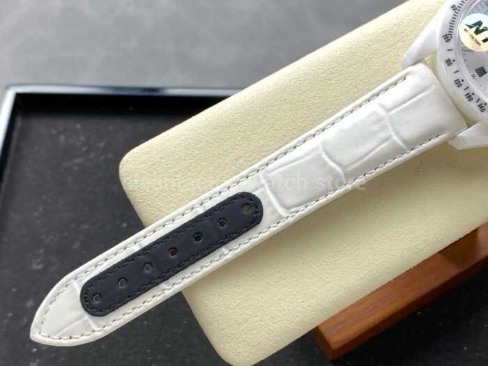 N1 Factory Omega Speedmaster 311.93.44.51.04.002 44mm Ceramic Leather Strap White Dial 1 Super Clone Watch,Clean Factory Watch