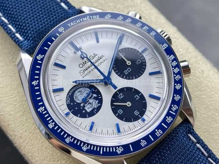 N1 Factory Omega Speedmaster Silver Snoopy Award 50th Anniversary 310.32 1 Super Clone Watch,Clean Factory Watch