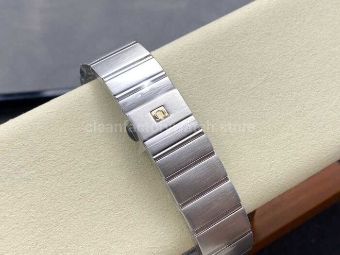 OM Factory Omega Constellation Men 123.10.38.21.02.001 38mm Full Steel Silver Dial 7 1 Super Clone Watch,Clean Factory Watch