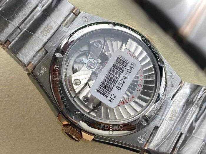 OM+ Factory Omega Constellation Men 123.20.38.21.01.001 38mm Rose Gold/Steel Black Dial - Image 8