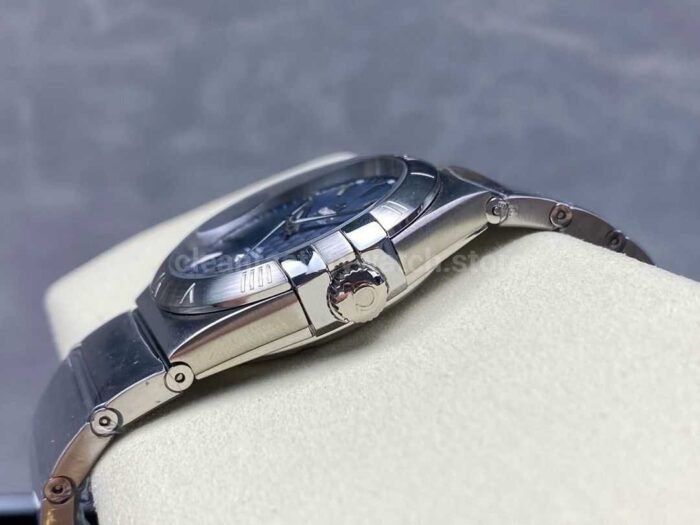 OM Factory Omega Constellation Men 123.20.38.21.02.004 38mm Full Steel Blue Dial 2 Super Clone Watch,Clean Factory Watch