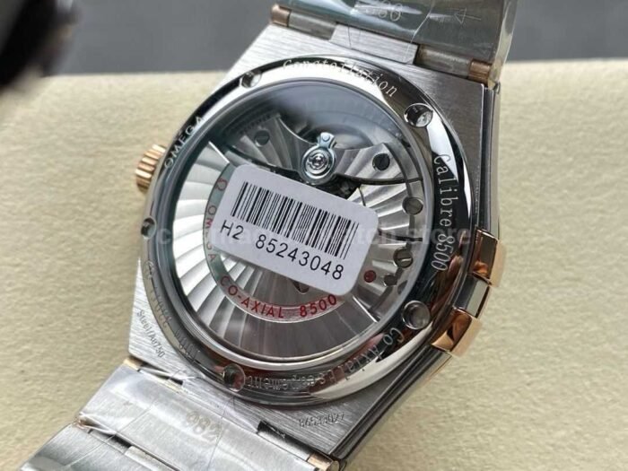OM Factory Omega Constellation Men 123.20.38.21.06.001 38mm Rose GoldSteel Grey Dial 2 Super Clone Watch,Clean Factory Watch
