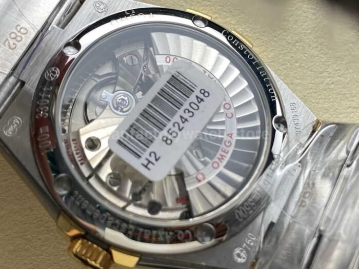OM+ Factory Omega Constellation Men 123.20.38.21.08.001 38mm Gold/Steel Champagne Dial - Image 8