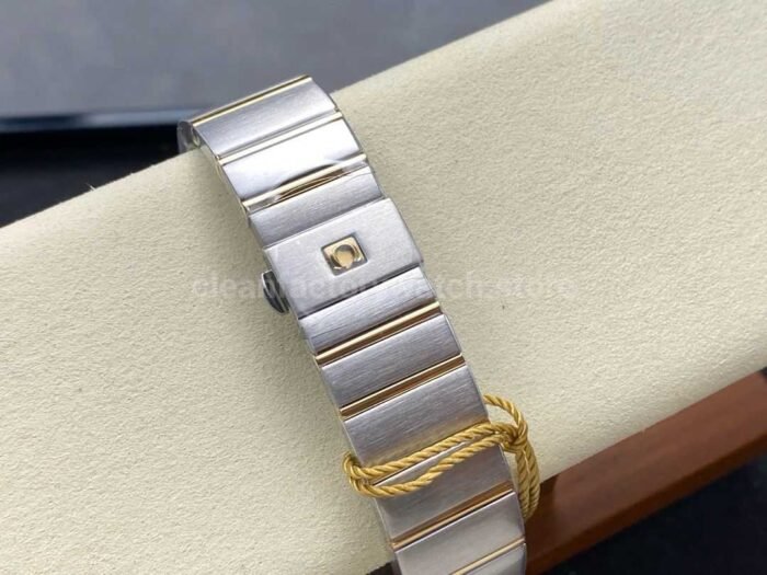 OM Factory Omega Constellation Men 123.25.38.21.52.001 38mm Diamond Bezel Yellow GoldSteel Diam 4 Super Clone Watch,Clean Factory Watch
