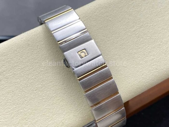 OM+ Factory Omega Constellation Men 123.25.38.21.58.002 38mm Gold/Steel Diamond Champagne Dial - Image 8
