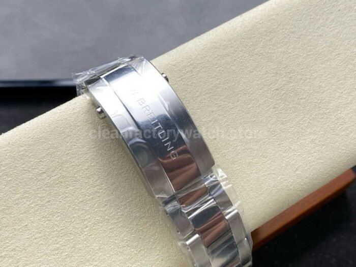 TF Factory Breitling Superocean A17375E71G1A1 44mm Blue Bezel Full Steel Silver Dial 4 Super Clone Watch,Clean Factory Watch