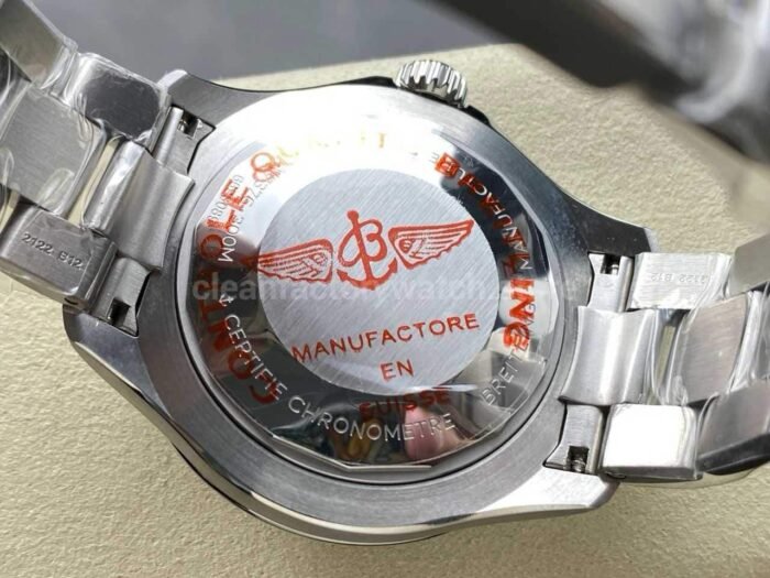 TF Factory Breitling Superocean A173765A1B1A1 44mm Black Bezel Full Steel Black Dial - Image 8