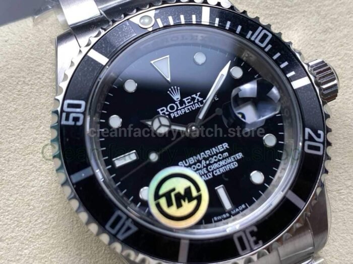 TM Factory Rolex Submariner Date 16610LN 40mm Full 904L Black Dial 2 Super Clone Watch,Clean Factory Watch