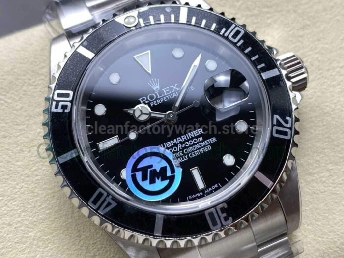 TM Factory Rolex Submariner Date 16610LN 40mm Full 904L Black Dial No Engraving - Image 2